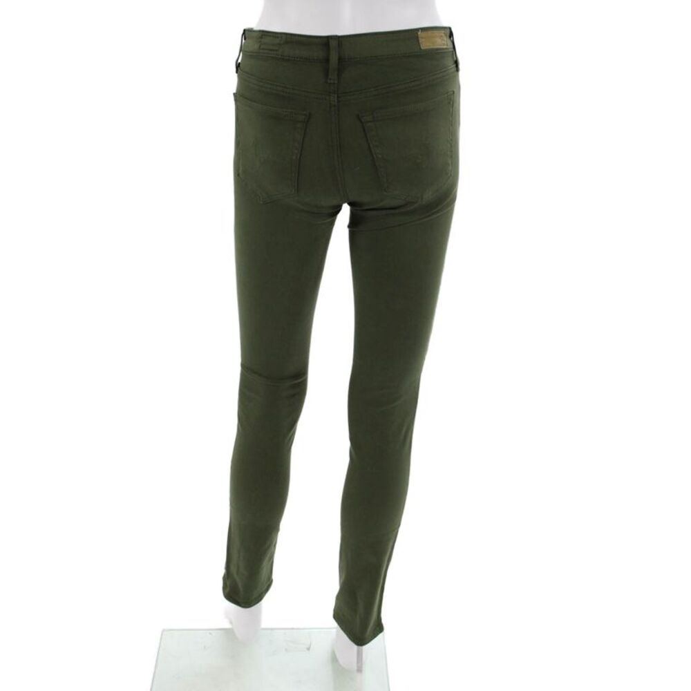 AG Adriano Goldschmied Womens High Rise Green Jegging Jeans Inseam 28 Size 25 - Picture 3 of 6